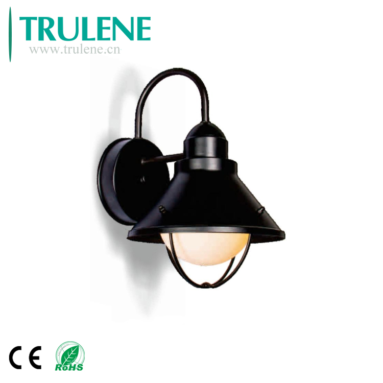 Outdoor waterproof courtyard antique classic wrought iron wall lamp