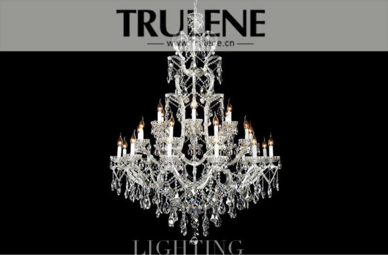 New Product High Quality Hotel Lobby Modern led Crystal pendant Chandelier In China