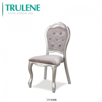 Wood-like Furniture Aluminium Frame Chair for Party,Wedding,Dinner