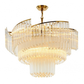 Hotel lobby Villa Banquet hall Stainless steel K9 Postmodern Crystal Chandelier Lighting