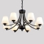 Elegant modern ceiling hanging E27 dining room bedroom lighting chandelier de table classic