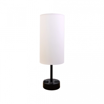 2020 hot sale table lamp for bedroom with USB port table lamps & reading lamps for hotel apartment project