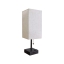 Hotel room decoration lighting modern luxury bed side fabric shade metal table lamps & reading lamps for bedroom