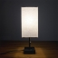 Hotel room decoration lighting modern luxury bed side fabric shade metal table lamps & reading lamps for bedroom