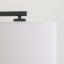 Hotel contemporary fabric shade table lamp wireless charging USB port indoor lighting lamps metal table lamps