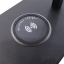 Hotel contemporary fabric shade table lamp wireless charging USB port indoor lighting lamps metal table lamps