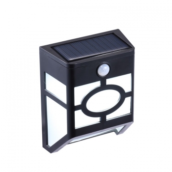 Outdoor green new products waterproof SMD3528 LED 1W Polysilicon motion sensor solar led light
