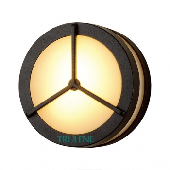 Modern Waterproof gate post Pillar Aluminum IP65 round outdoor wall led bulkhead light garden