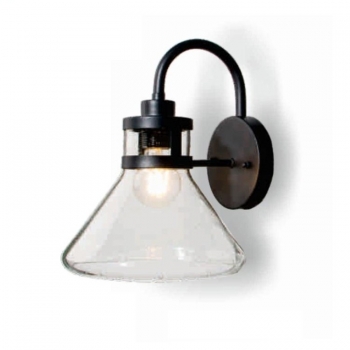 Waterproof IP44 iron glass outdoor modern triangle wall lights china