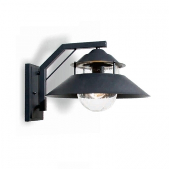 Outside decoration waterproof triangle classic outdoor garden iron wall lamp