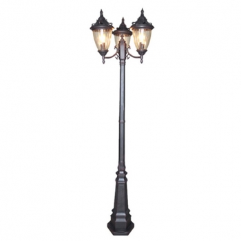 Classic Retro European style lamp pole pathway antique garden light outdoor