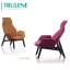 Living Room Accent Armchair, Modern Leisure Chair Club Chair with Strong Steel Legs for Bedroom