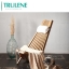 outdoor garden furniture leisure solid wood retro sling chair