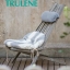 outdoor garden furniture leisure solid wood retro sling chair