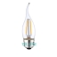 Wholesale light source high efficiency glass candle C35 vintage filament led light bulb