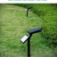 Garden outdoor waterproof Two usages solar light panel led wall / lawn lamp model