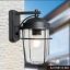 Energy Saving decorative iron glass frame outdoor garden classic wall light