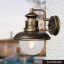 Garden decorative antique outdoor brass glass ball wall light with CE RoHS