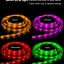 Outdoor Indoor decor wall wash mobile remote control rgb ip68 led strip light