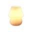 Mushroom lamp with glass material use for indoor night light mushroom table lamps decoration lighting
