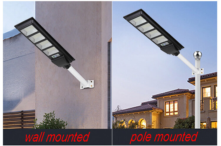 Solar Lights 5730 LED All In One ABS 200W Solar Street light outdoor 6v smd modern high power